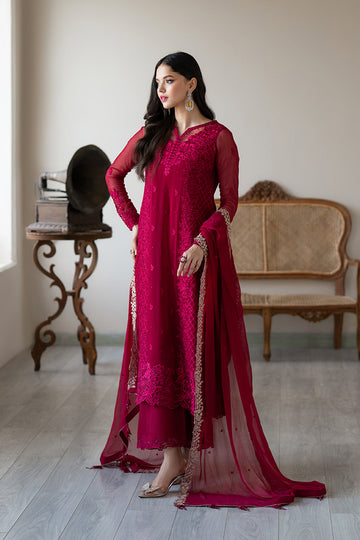 Azure Fuchsia Blaze 6 Eid Luxe Chiffon 2025